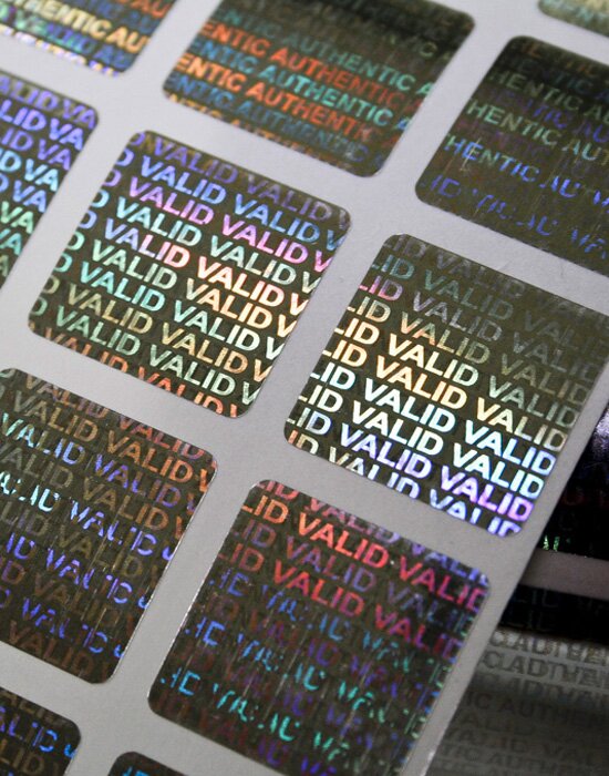 Hologram Labels VALID