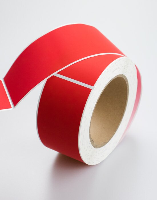 Security Labels red