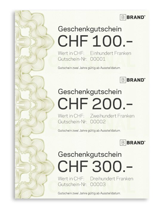 Voucher on Security Paper